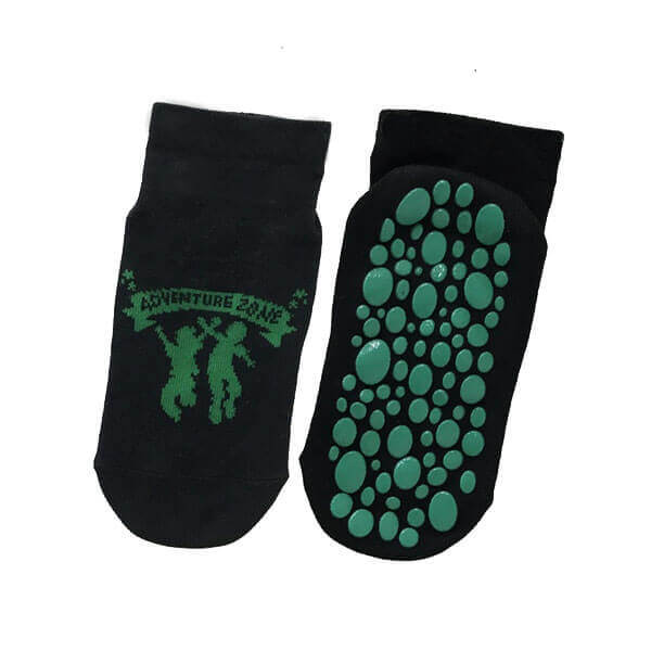 Ankle Kids Trampoline Park Socks with Irregular Polka Dot Grips