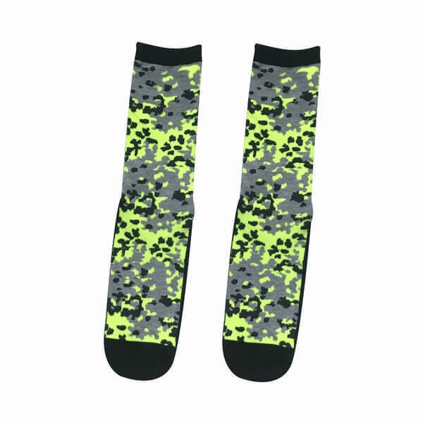 Non Skid Children's Trampoline Park Socks with Camouflage 