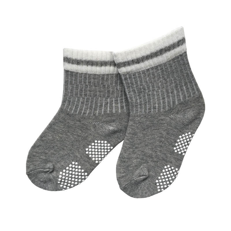 Kids Indoor Non Slip Playzone Socks with Cozy and Tube Cuffs 